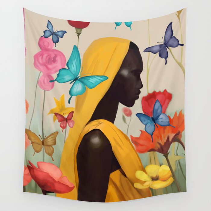 Garden Muse Wall Tapestry Gallery Image 4