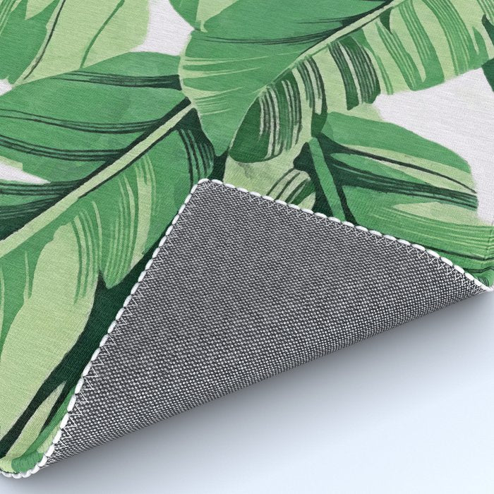 Tropical banana leaves V Rug Gallery Image 4