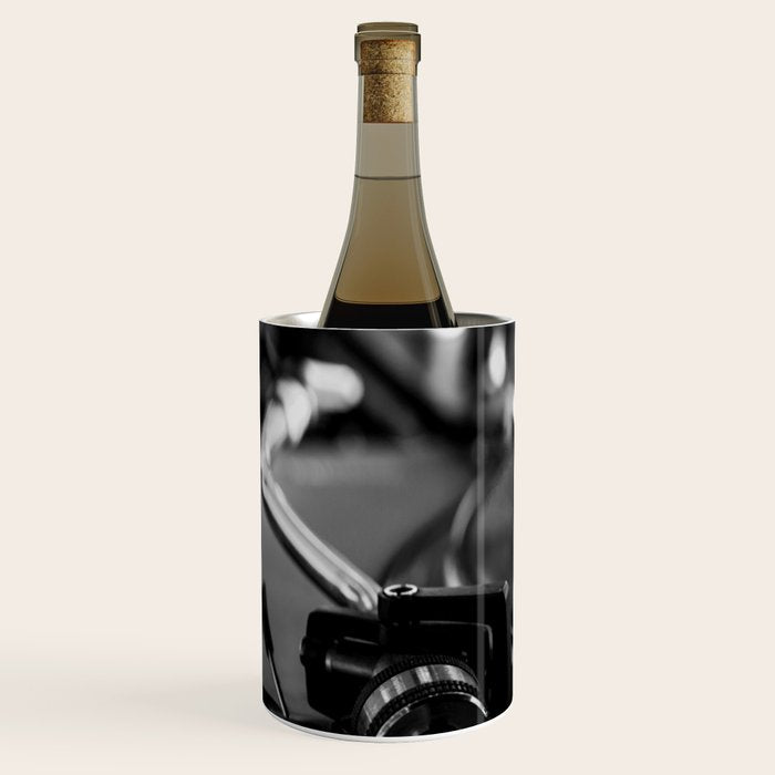 dj turntable record music aesthetic close up elegant mood art photography  Wine Chiller Gallery Image 2