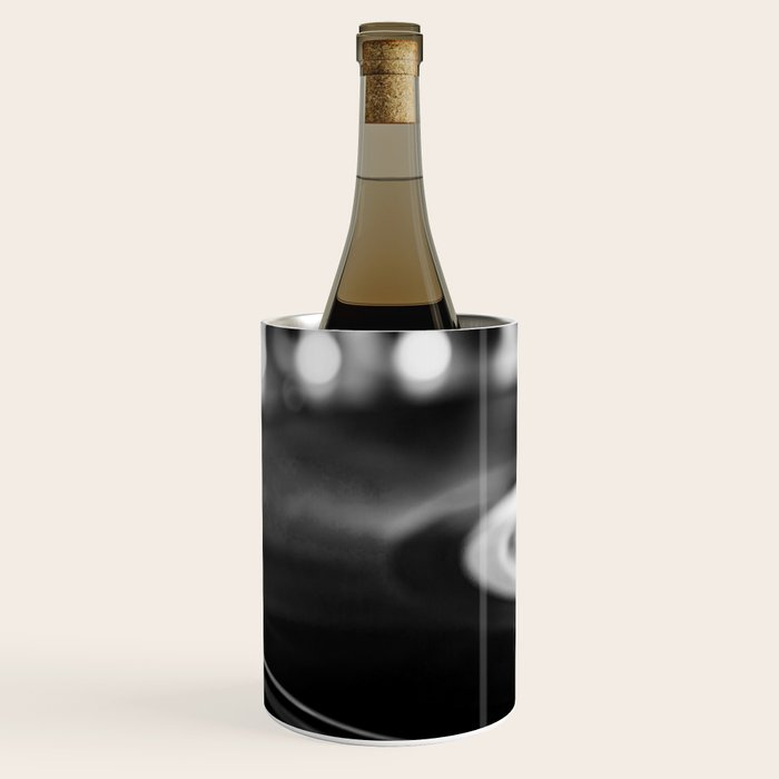 dj turntable record music aesthetic close up elegant mood art photography  Wine Chiller Gallery Image 3