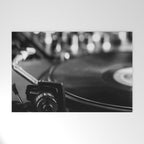 dj turntable record music aesthetic close up elegant mood art photography  Welcome Mat Gallery Image 1