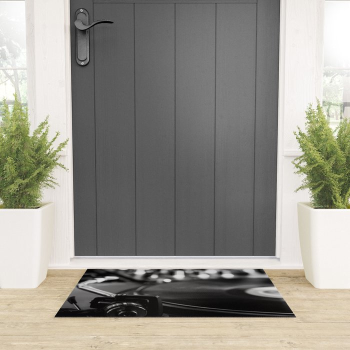 dj turntable record music aesthetic close up elegant mood art photography  Welcome Mat Gallery Image 3