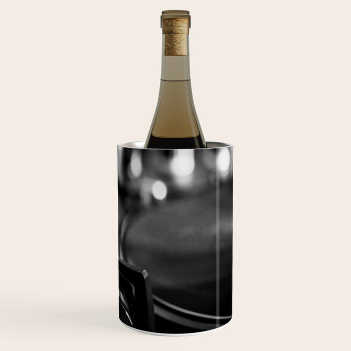 dj turntable record music aesthetic close up elegant mood art photography  Wine Chiller Gallery Image 1