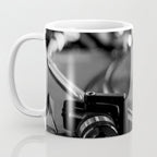 dj turntable record music aesthetic close up elegant mood art photography  Coffee Mug Gallery Image 3