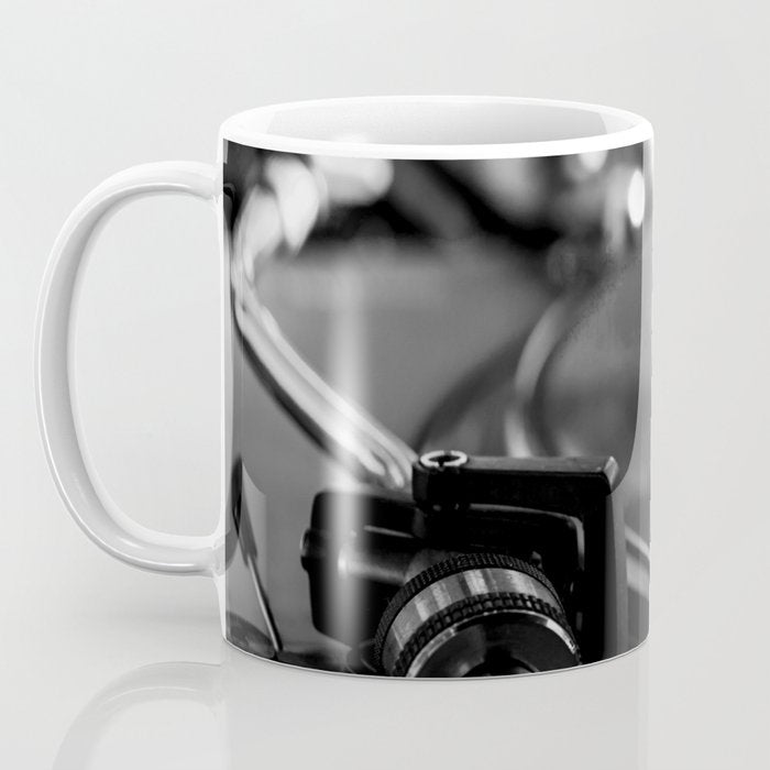 dj turntable record music aesthetic close up elegant mood art photography  Coffee Mug Gallery Image 3