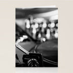 dj turntable record music aesthetic close up elegant mood art photography  Stationery Card Gallery Image 2