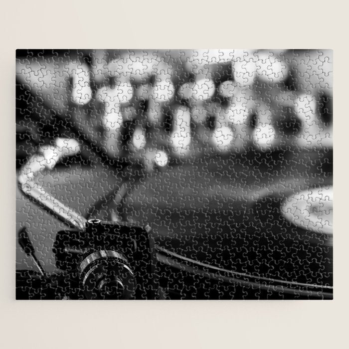 dj turntable record music aesthetic close up elegant mood art photography  Jigsaw Puzzle Gallery Image 1