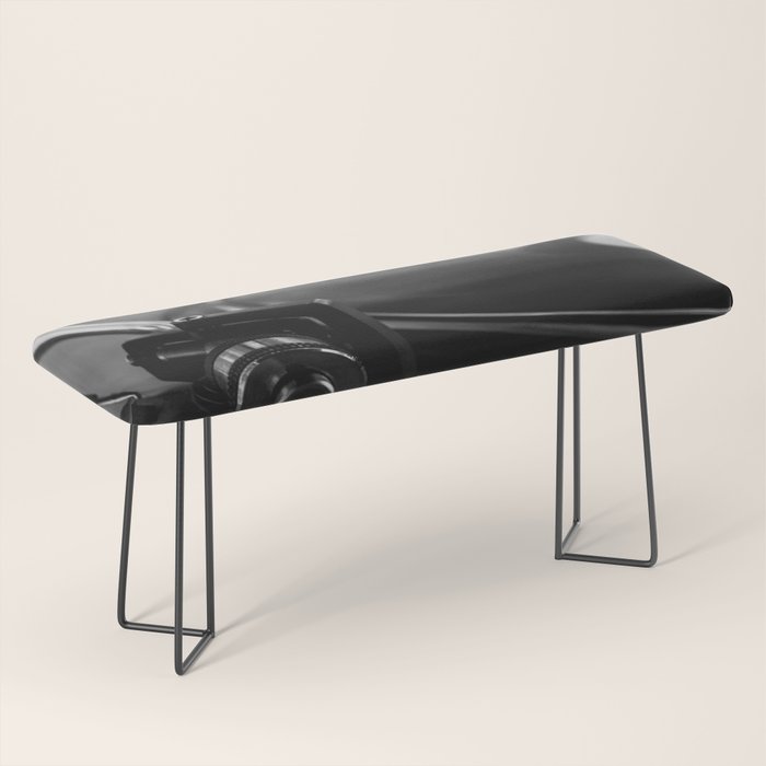 dj turntable record music aesthetic close up elegant mood art photography  Bench Gallery Image 1