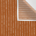 Lines III (Rust) Wall Tapestry Gallery Image 3
