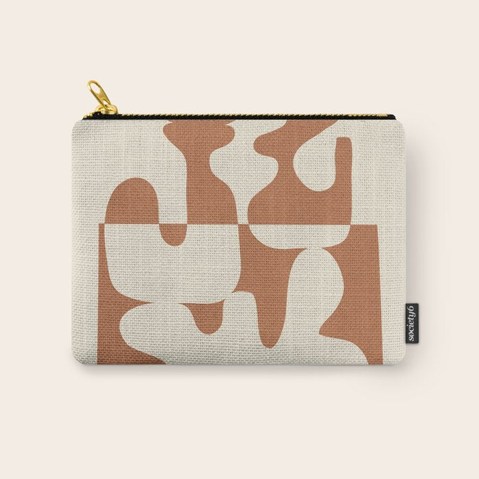 Duality in Motion 7 Carry All Pouch Gallery Image 1