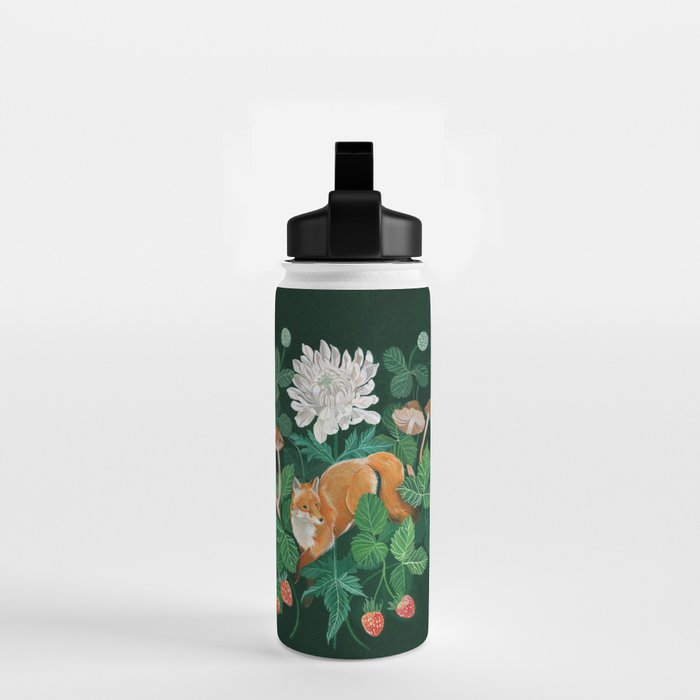 Strawberry Fox Water Bottle Gallery Image 2