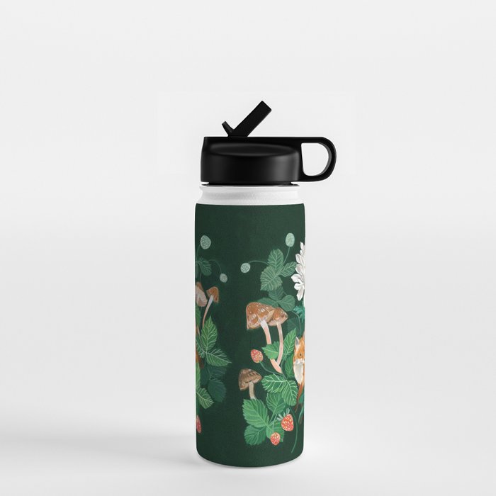 Strawberry Fox Water Bottle Gallery Image 1