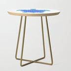Sea Turtle - Blue Palette Side Table Gallery Image 1