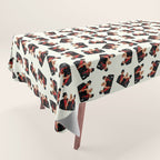 Mister Bones (White Christmas) Tablecloth Gallery Image 1