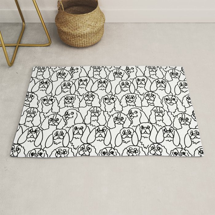 Oh Cavalier King Charles Spaniel Rug Gallery Image 1