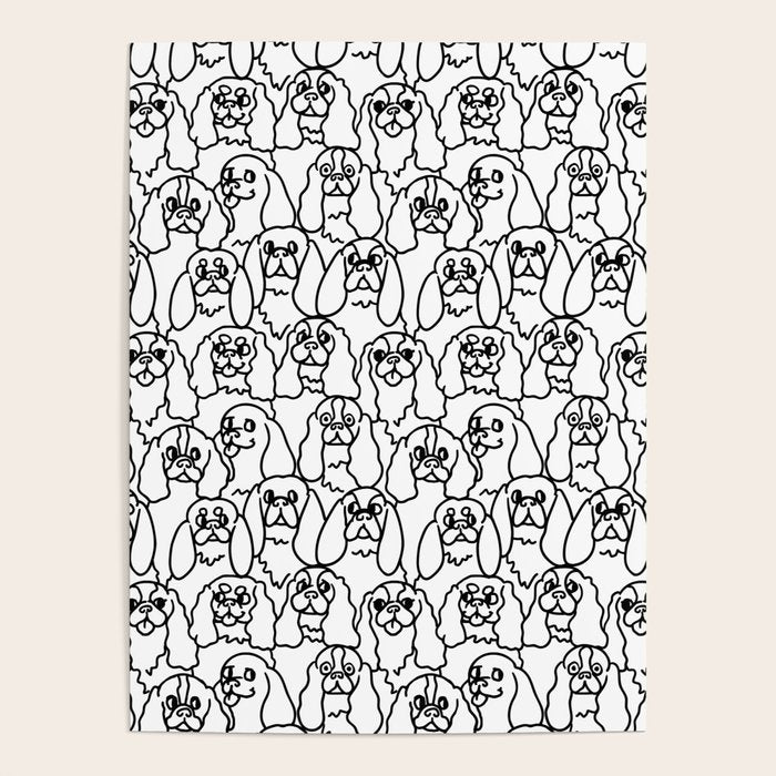 Oh Cavalier King Charles Spaniel Poster Gallery Image 4