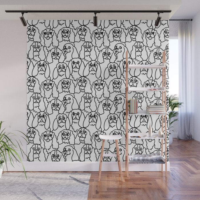 Oh Cavalier King Charles Spaniel Wall Mural Gallery Image 1