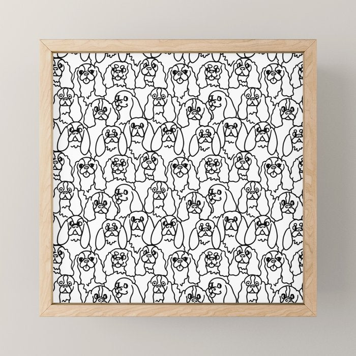 Oh Cavalier King Charles Spaniel Mini Art Print Gallery Image 1