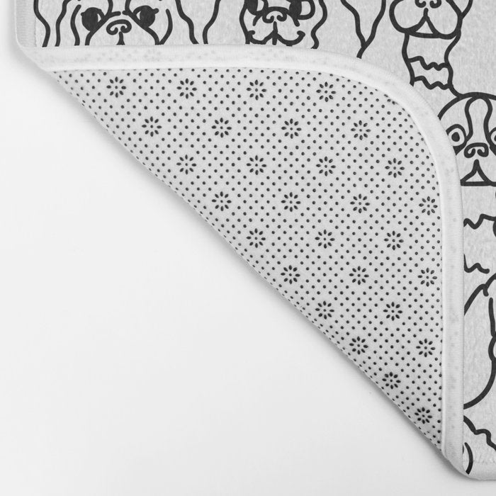 Oh Cavalier King Charles Spaniel Bath Mat Gallery Image 2