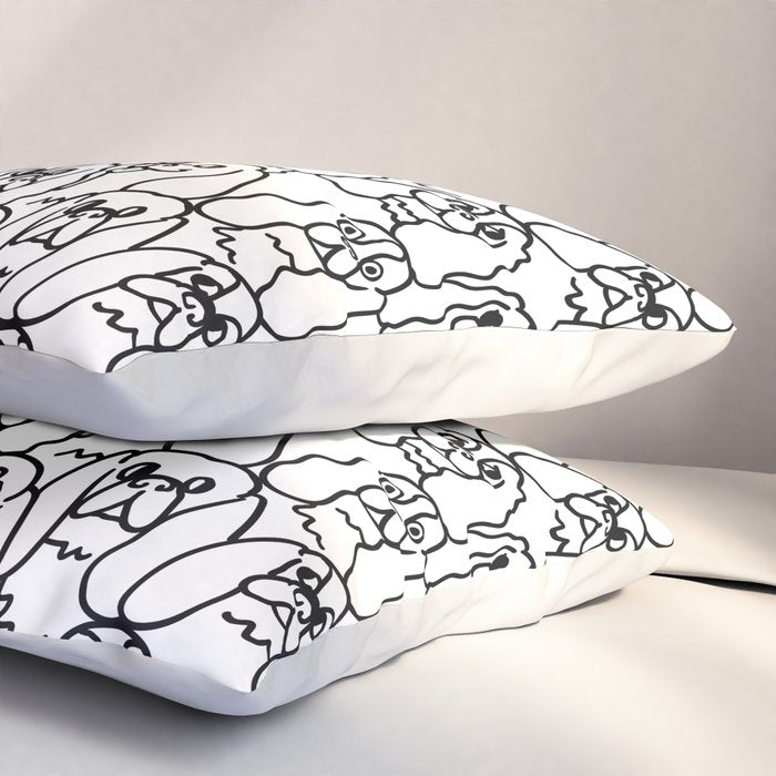 Oh Cavalier King Charles Spaniel Pillow Sham Gallery Image 3