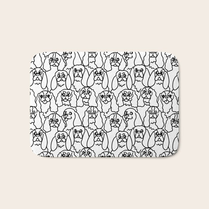 Oh Cavalier King Charles Spaniel Bath Mat Gallery Image 1