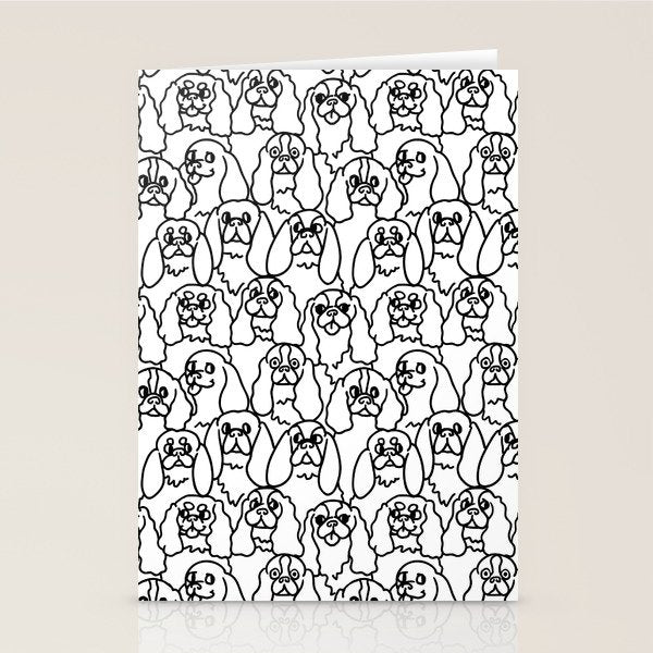 Oh Cavalier King Charles Spaniel Stationery Card Gallery Image 1