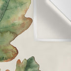 Oak tree  green leaves  Wall Tapestry Gallery Image 3