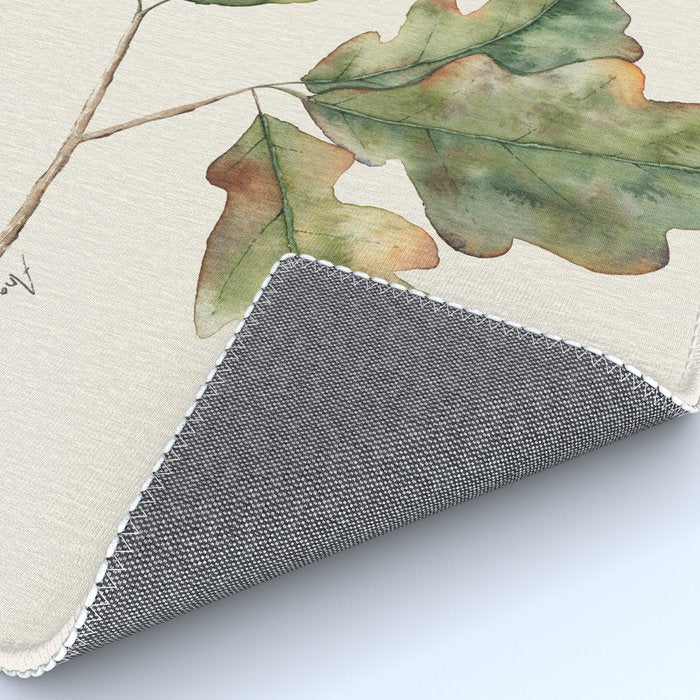 Oak tree  green leaves  Rug Gallery Image 4
