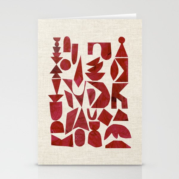 Crimson Ascend Stationery Card Gallery Image 2