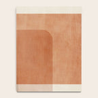 Terracotta Geometric Modern Minimalist Artwork Notebook Gallery Image 4
