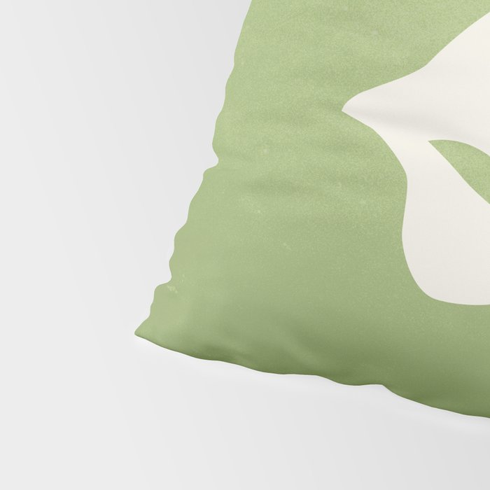 Forest Green Leaf: Matisse Paper Cutouts V Pillow Sham Gallery Image 4
