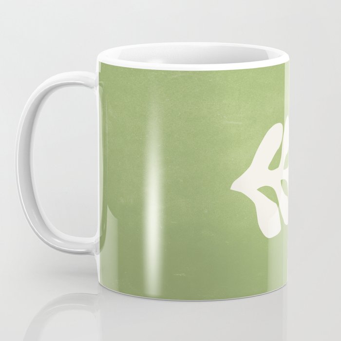 Forest Green Leaf: Matisse Paper Cutouts V Coffee Mug Gallery Image 3