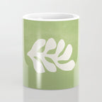 Forest Green Leaf: Matisse Paper Cutouts V Coffee Mug Gallery Image 4