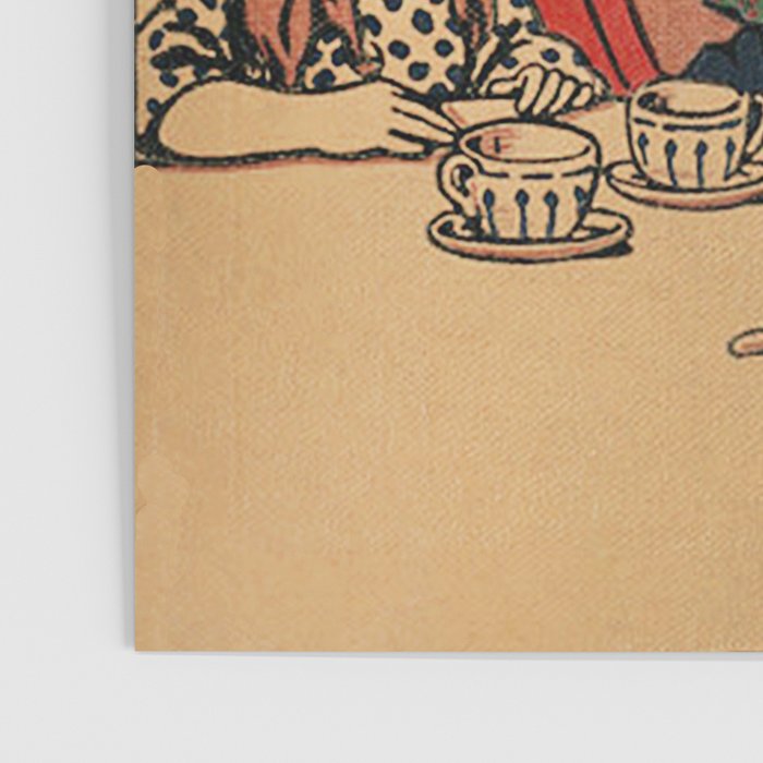 Vintage Alice's Adventures in Wonderland Book Cover Poster Gallery Image 3
