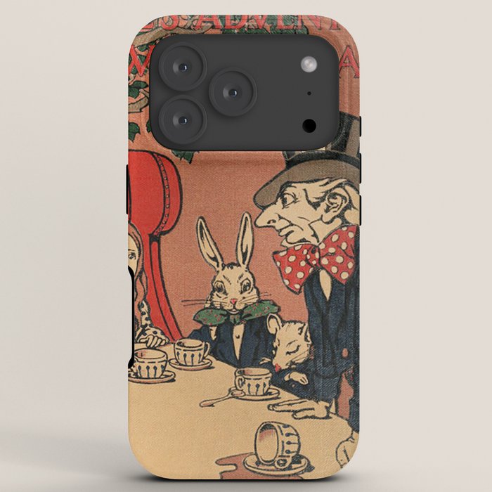 Vintage Alice's Adventures in Wonderland Book Cover iPhone Case Gallery Image 7
