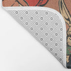 Vintage Alice's Adventures in Wonderland Book Cover Bath Mat Gallery Image 2