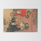 Vintage Alice's Adventures in Wonderland Book Cover Rug Gallery Image 2