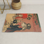 Vintage Alice's Adventures in Wonderland Book Cover Rug Gallery Image 1