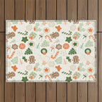 Christmas Cookies Outdoor Rug Gallery Image 1