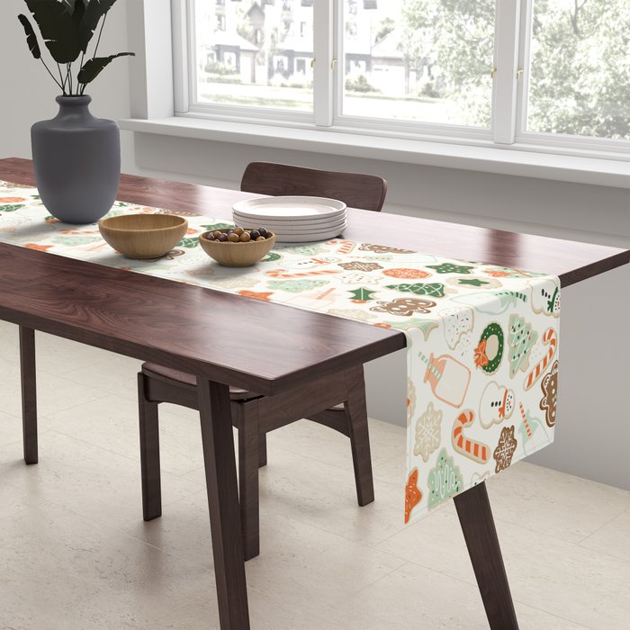 Christmas Cookies Table Runner Gallery Image 2