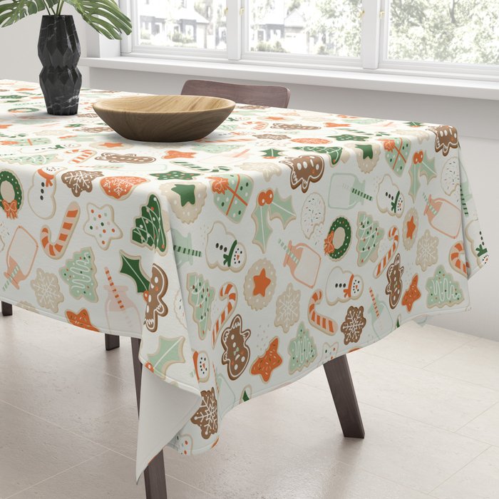 Christmas Cookies Tablecloth Gallery Image 3