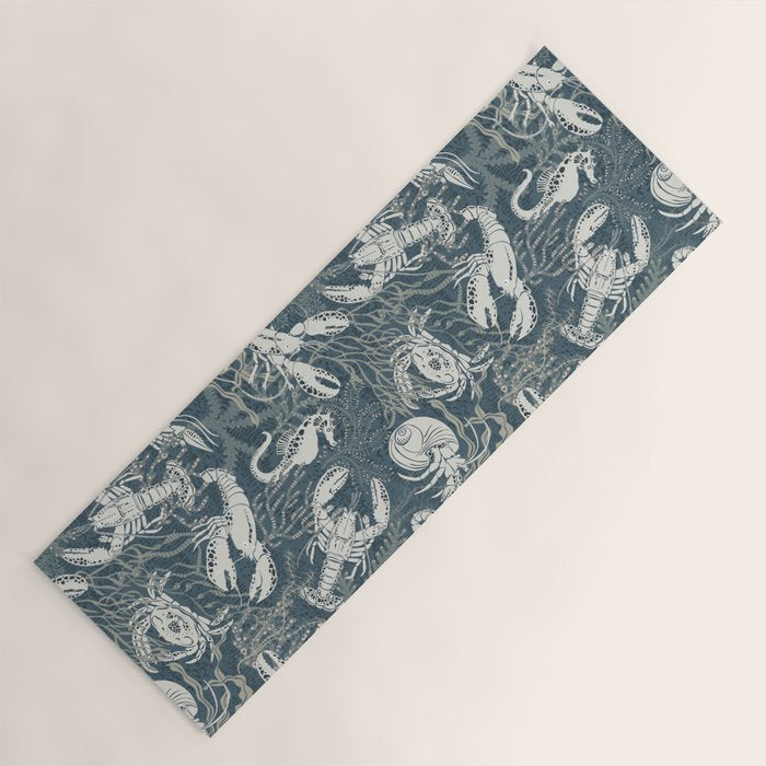 Lobster and friends Yoga Mat Gallery Image 1