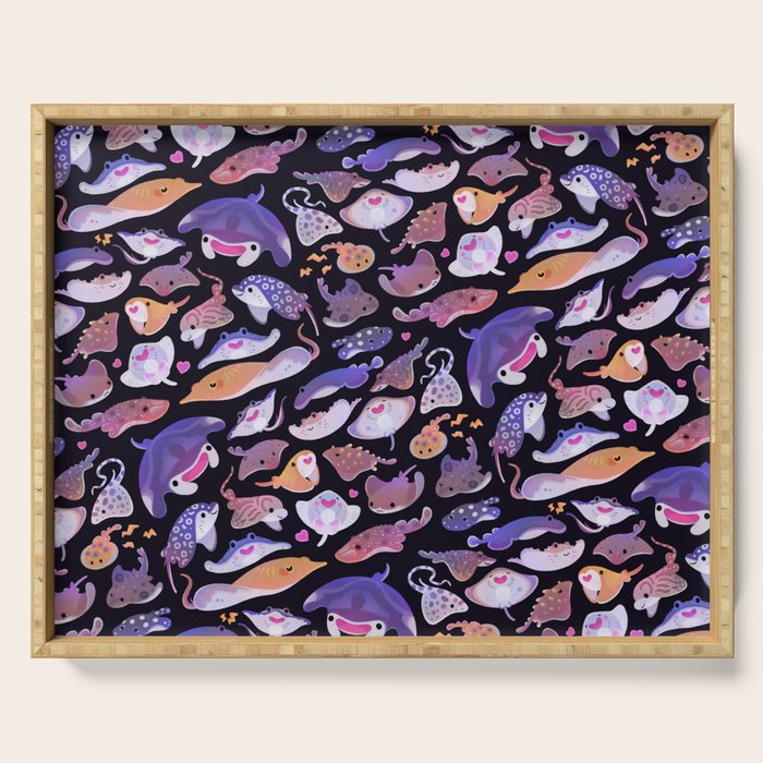 Ray day 1 Serving Tray Gallery Image 1