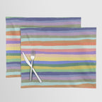 Bright stripes Placemat Gallery Image 1