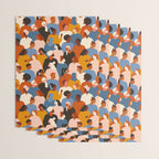 Diverse group of stylish people standing together. Wrapping Paper Gallery Image 3