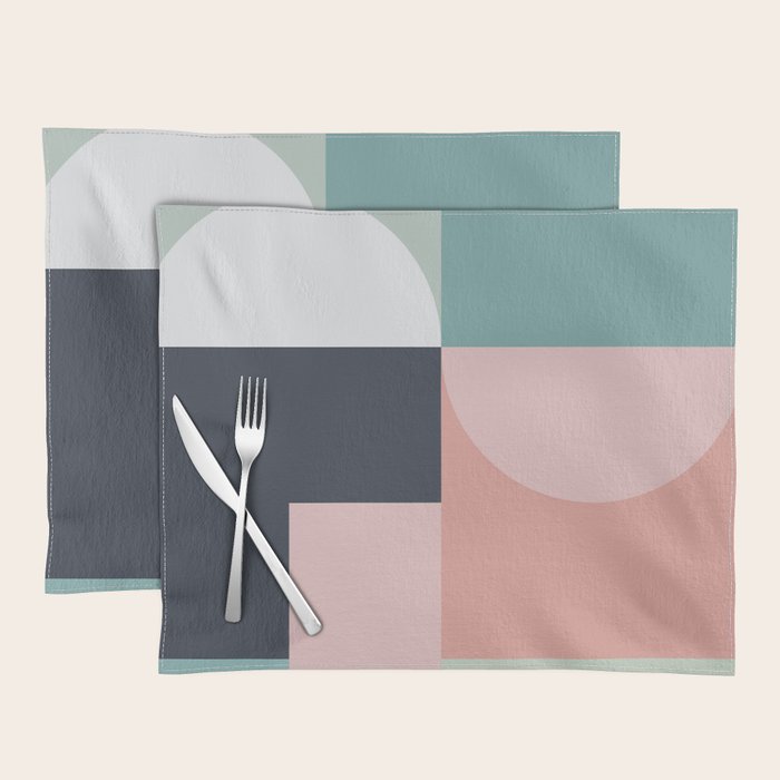 Abstract Geometric 06 Placemat Gallery Image 1