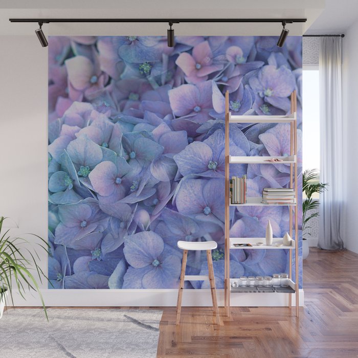 Hydrangea Wall Mural Gallery Image 1