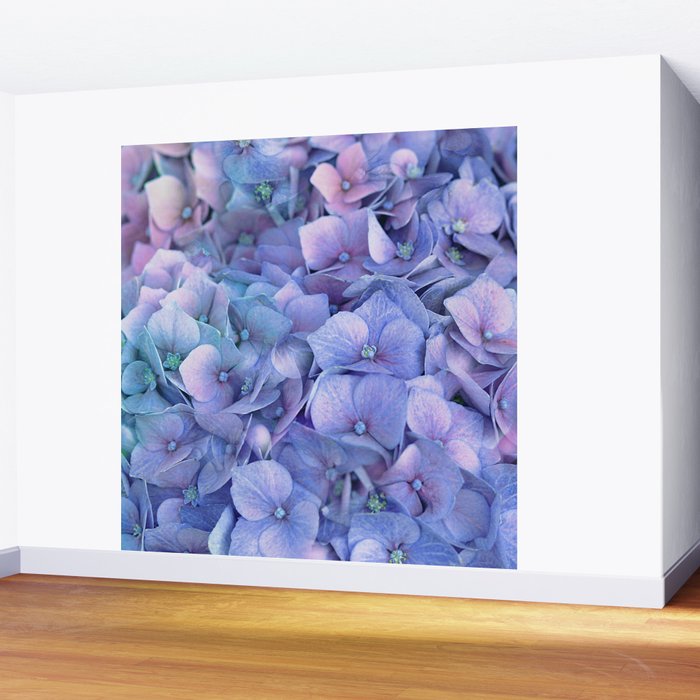 Hydrangea Wall Mural Gallery Image 2