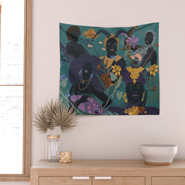 The Queens Court  Wall Tapestry Gallery Image 2