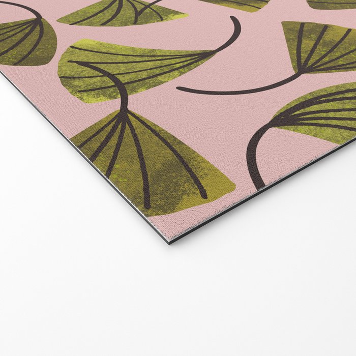 Ginkgo Leaves Welcome Mat Gallery Image 2